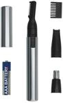 WAHL Micro Groomsman, 3 in 1, pr&auml;ziser Ohr-, Nasen- und Gesichtstrimmer, Rotierender