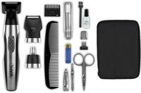 Wahl Travel Kit Deluxe, 6 in 1 Multigroomer, Bart- und Stoppeltrimmer,