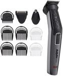 BaByliss 10-in-1 Carbon Titanium Multi-Grooming Trimmer Kit abwaschbar f&uuml;r K&ouml;rper,