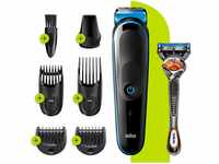 Braun MGK3245 hair trimmers/clipper Black Blue