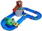 AquaPlay - Adventureland - Wasserbahn mit Berg, Turm und Stausee, Spieleset inkl. 2