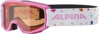 ALPINA PINEY - Beschlagfreie, Extrem Robuste & Bruchsichere Skibrille Mit 100%