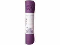 Berk Yogamatte TPE ecofriendly - Blume des Lebens 182 x 61 x 0.6 cm, violett