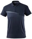 Mascot 17283-945-010-L Polo-Shirt "Advanced" Gr&ouml;&szlig;e in schwarz/blau, L
