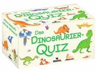 moses verlag 90376 Das Dinosaurier-Quiz, Kinderquiz für kleine Dino-Fans,