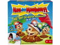 Mattel Games GYN47 Hau den Maulwurf Kinderspiel mit Hämmern, Lichtern und