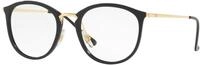 Ray-Ban Unisex-Erwachsene 0RX 7140 2000 49 Brillengestelle, Schwarz (Shiny...
