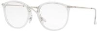 Ray-Ban Unisex-Erwachsene 0RX 7140 2001 49 Brillengestelle, Transparent
