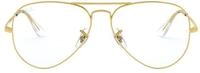 Ray-Ban Unisex AVIATOR-0RX64893086, Legend Gold, 55