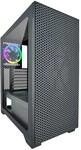AZZA Hive - ATX Mid Tower Gaming Geh&auml;use, Design f&uuml;r optimalen Airflow, mit ARGB