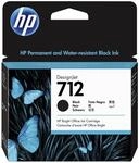 HP 712 Schwarz 80 ml Original Druckerpatrone (3ED71A) mit hoher Kapazit&auml;t,...