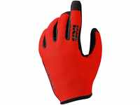 IXS Carve Gloves Fluo Red L Handschuhe, Erwachsene Unisex, Rot