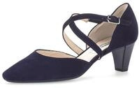 Gabor Damen Riemchen Pumps, Frauen Absatzschuhe,feine halteriemen,elegant,Atlantik,41