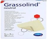 GRASSOLIND Salbenkompressen steril 5 X 5 cm, 10 St. Kompressen
