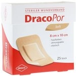 DRACOPOR Wundverband 8x10 cm steril hautfarben 25 St