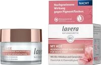 lavera MY AGE Regenerierende Nachtpflege, mit Bio-Hibiskus und Ceramiden pflanzlichen