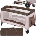 tectake&reg; Babyreisebett, Kinderreisebett, Reisebett h&ouml;henverstellbar mit...