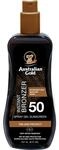 Australian Gold SPF 50 Spray Gel + Bronzer, 237 ml