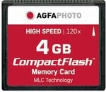 AgfaPhoto 120x High Speed MLC Compact Flash (CF) 4 GB Speicherkarte