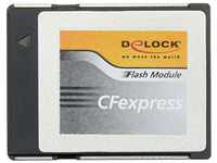 Delock 54064, CFexpress Speicherkarte 64 GB (Unterstützt NVM Express (NVMe),