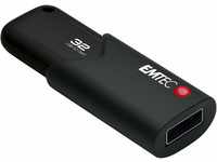 EMTEC USB-Stick 3.0 (3.2) Click Secure B120, 32 GB Flash-Laufwerk, externer Speicher,