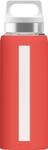 SIGG Dream Scarlet Trinkflasche, schadstofffreie & hitzebest&auml;ndige Glasflasche,