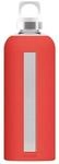 SIGG Trinkflasche mit Silikonh&uuml;lle, Scarlet, 7.3 x 7.3 x 22.1 cm