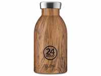 24 BOTTLES - Clima Bottle 0,33 L - Sequoia Wood Print
