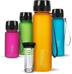 720&deg;DGREE Trinkflasche 1l uberBottle softTouch +Fr&uuml;chtebeh&auml;lter - BPA-Frei -