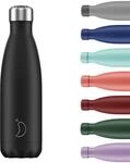 Chillys Trinkflasche Monochrome Black 500ml