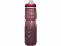 CamelBak Unisex – Erwachsene Podium Chill Wasserflasche, Burgunday Perforated, 0.7L