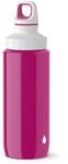 Emsa N30105 Trinkflasche Drink2Go Light Steel | 0,6 L | Edelstahl | Schraubverschluss