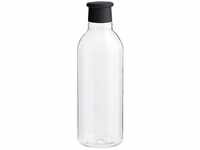 Stelton Rig-TIG Trinkflasche, transparent-schwarz