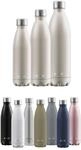FLSK Trinkflasche I Premium Trinkflasche aus Edelstahl I 100% Auslaufsicher &