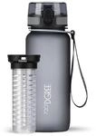 720&deg;DGREE Trinkflasche 650ml uberBottle softTouch +Fr&uuml;chtebeh&auml;lter - BPA-Frei -