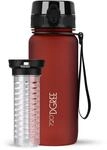 720&deg;DGREE Trinkflasche 650ml uberBottle softTouch +Fr&uuml;chtebeh&auml;lter - BPA-Frei -