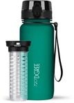 720&deg;DGREE Trinkflasche 650ml uberBottle softTouch +Fr&uuml;chtebeh&auml;lter - BPA-Frei -