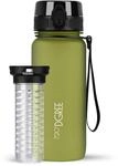 720&deg;DGREE Trinkflasche 650ml uberBottle softTouch +Fr&uuml;chtebeh&auml;lter - BPA-Frei -
