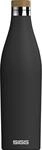 SIGG Meridian Black Trinkflasche (0.7 L), schadstofffreie und auslaufsichere