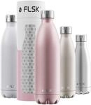 FLSK Trinkflasche I Premium Trinkflasche aus Edelstahl I 100% Auslaufsicher &