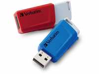 Verbatim Store 'n' Click USB-Stick 2x, USB 3.2 Gen 1, 32GB, Speicherstick mit