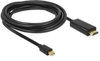 Delock Kabel Mini Displayport 1.1 Stecker auf HDMI-A Stecker (Full HD,...