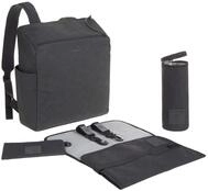 L&Auml;SSIG Baby Wickelrucksack Wickeltasche mit Zubhe&ouml;r veganes Leder/Tender Backpack