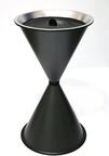 Standaschenbecher Diabola 71x40 cm graphit Marke Szagato Made in Germany (Industrie