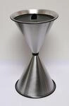 Standaschenbecher Diabola 71x40 cm Edelstahl Marke Szagato Made in Germany...