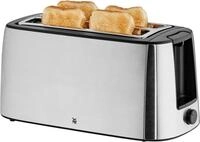 WMF Bueno Pro Langschlitz-Toaster aus Edelstahl f&uuml;r 4 Brotscheiben, mit