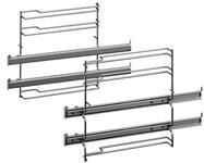 Bosch HEZ538200 Zubeh&ouml;r f&uuml;r Back&ouml;fen, Teleskopauszug 2-fach, Edelstahl, Made in