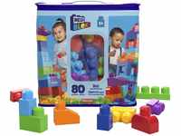 MEGA Bloks DCH63 - Bausteinebeutel - groß 80 Teile, bunt, Spielzeug ab 1 Jahr