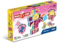 Geomag 143 Magicube Princess - 11 Magnetw&uuml;rfel f&uuml;r Konstruktionen + 24 Clip,