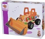 Eichhorn - Constructor Radlader &ndash; vielseitiges Holzspielzeug, 140 Bauteile, 6